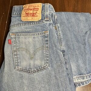Levi's Men's 514 Slim Straight Jeans W30 L32 Blue Denim 2008 **READ/PHOTOS